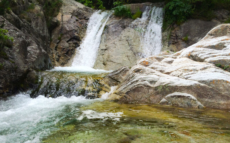 DÃ³nde baÃ±arse en el Pirineo y Catalunya, gorgs en Camprodon