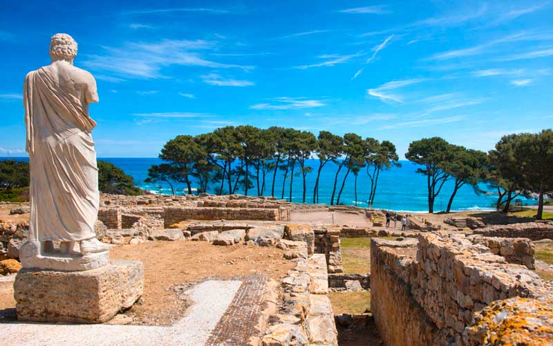 Ruinas grecorromanas de Emp&uacute;ries