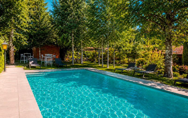 Hôtel rural avec piscine : Hotel Calitxó.