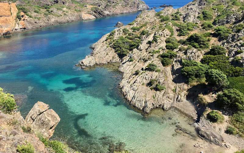 Millors platges de la Costa Brava, Cala Jugadora, Cadaqués