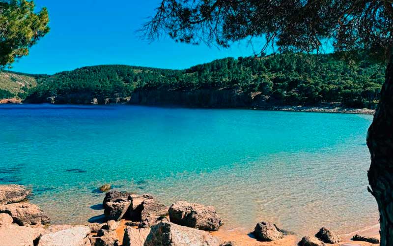 Millors platges de la Costa Brava, cala Montgó, l'Escala