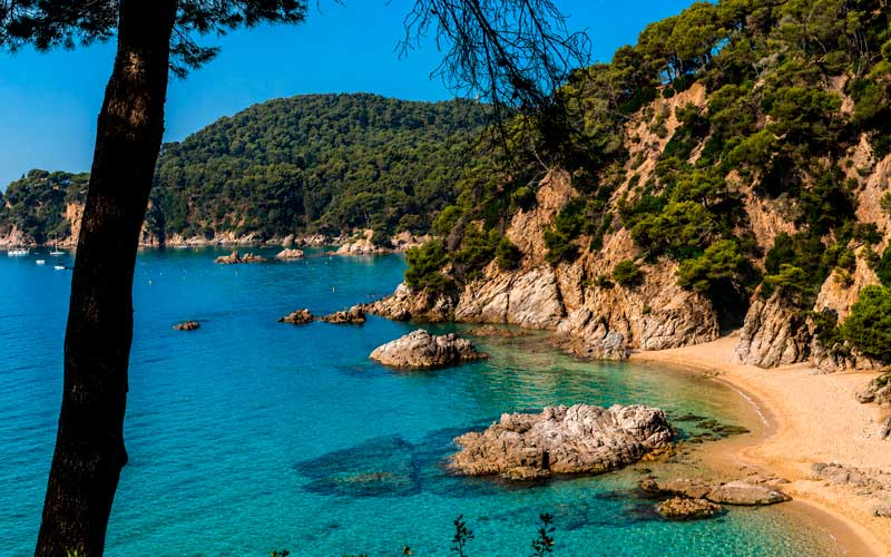 Millors platges de la Costa Brava, Cala Sa Boadella, Lloret de Mar