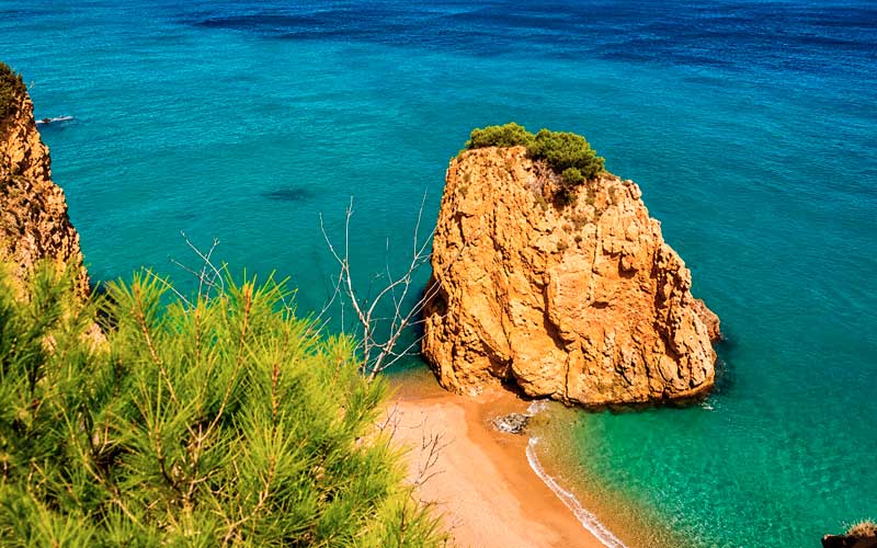 Millors platges de la Costa Brava, Platja d’Illa Roja, Pals - Begur