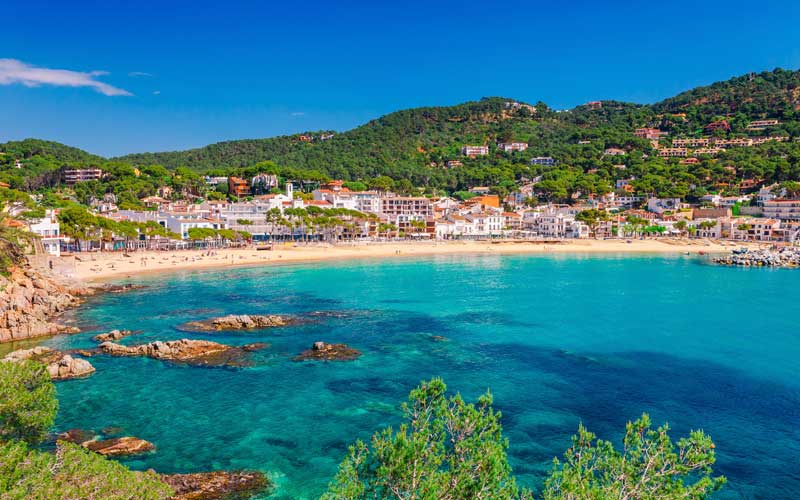 Millors platges de la Costa Brava, Llafranc, Palafrugell
